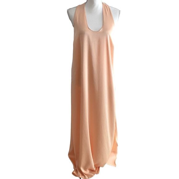 Rosetta Getty Collective Twist Back Shift Dress Size 10 - Picture 4 of 9